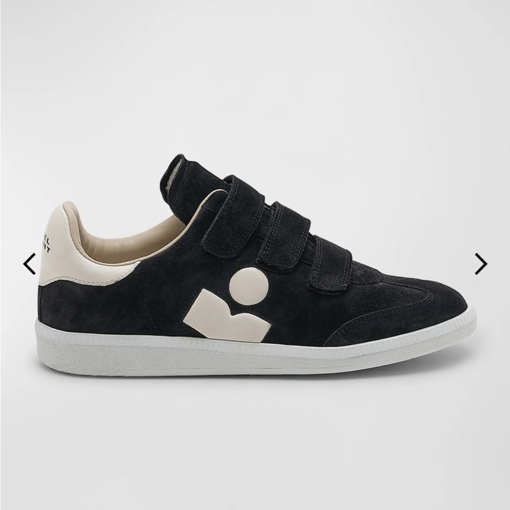 Isabel Marant Beth Sneaker Black Suede new in box 38 retail $490